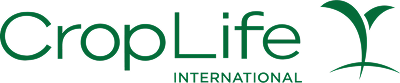 CropLife International logo with green text and leaf symbol.