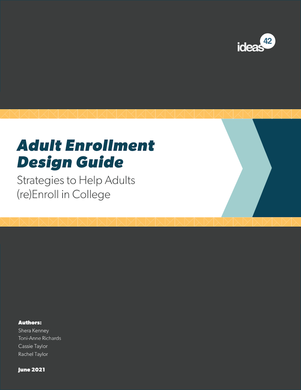 Adult Enrollment Design Guide