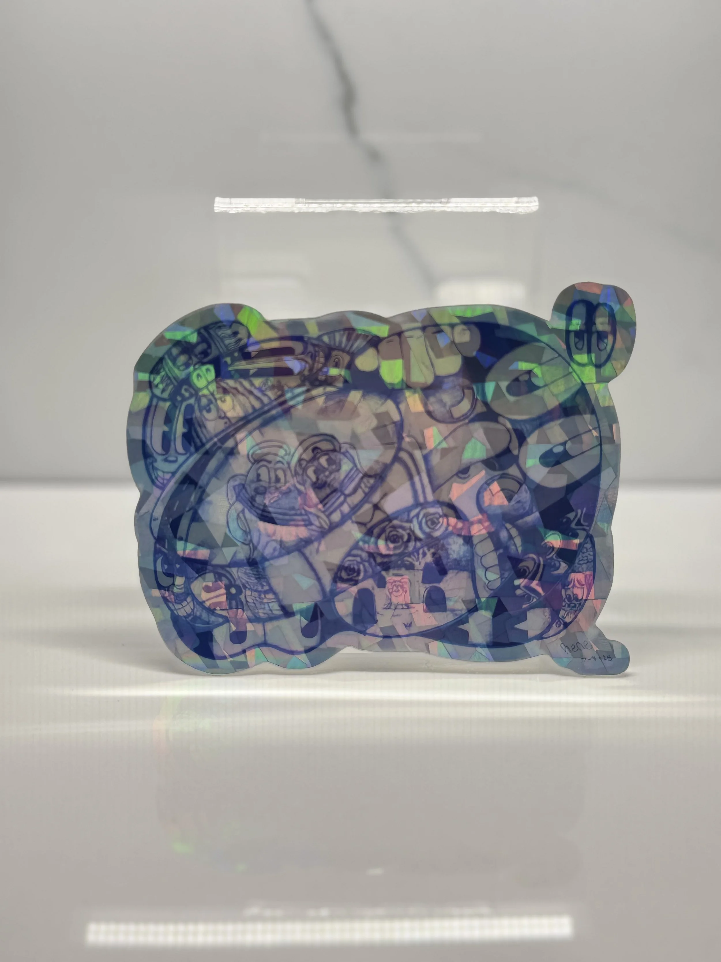 Rene Cartoons Sticker (For The Homies In The Pen 2)