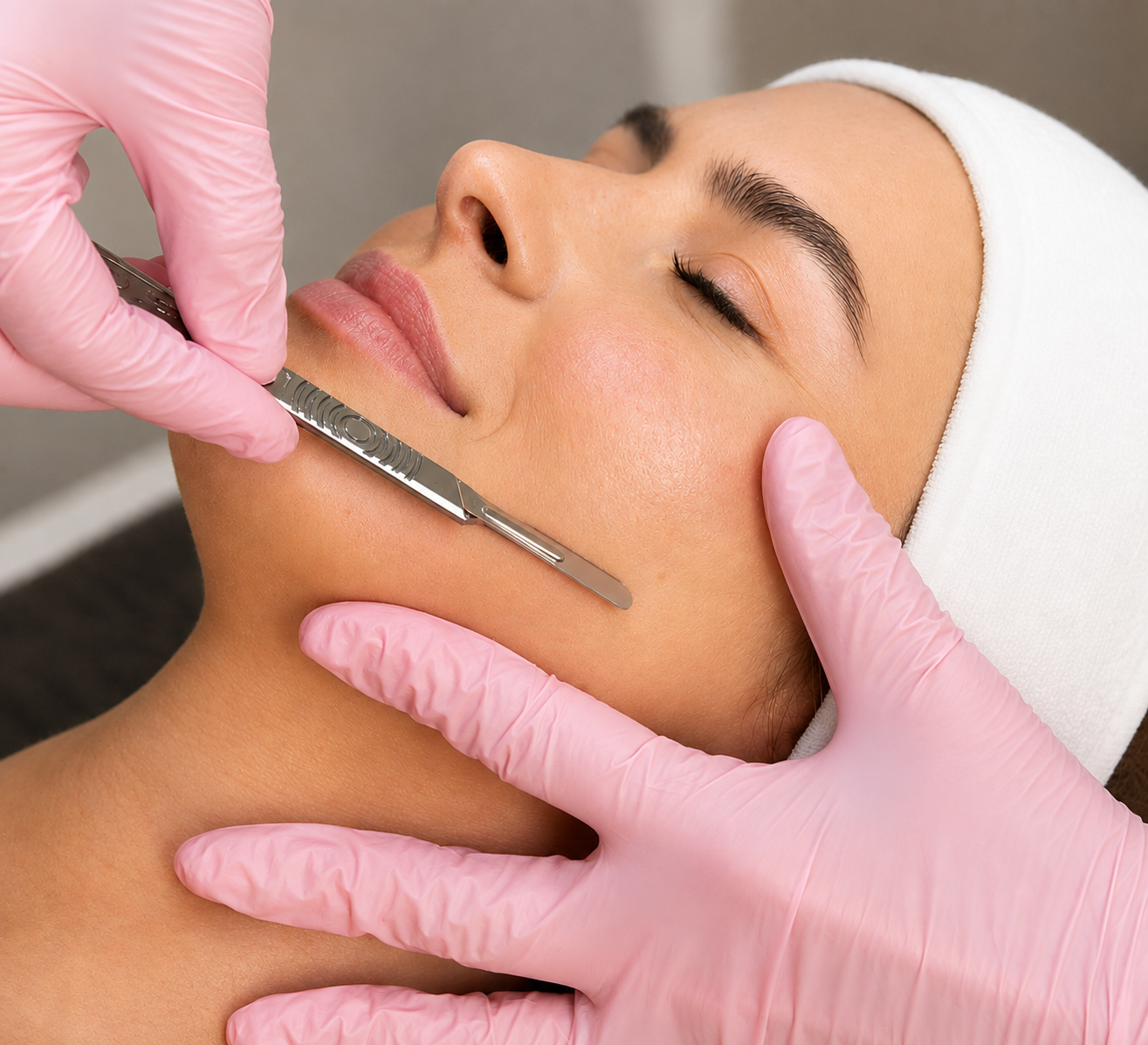 Dermaplaning Facial Treatment