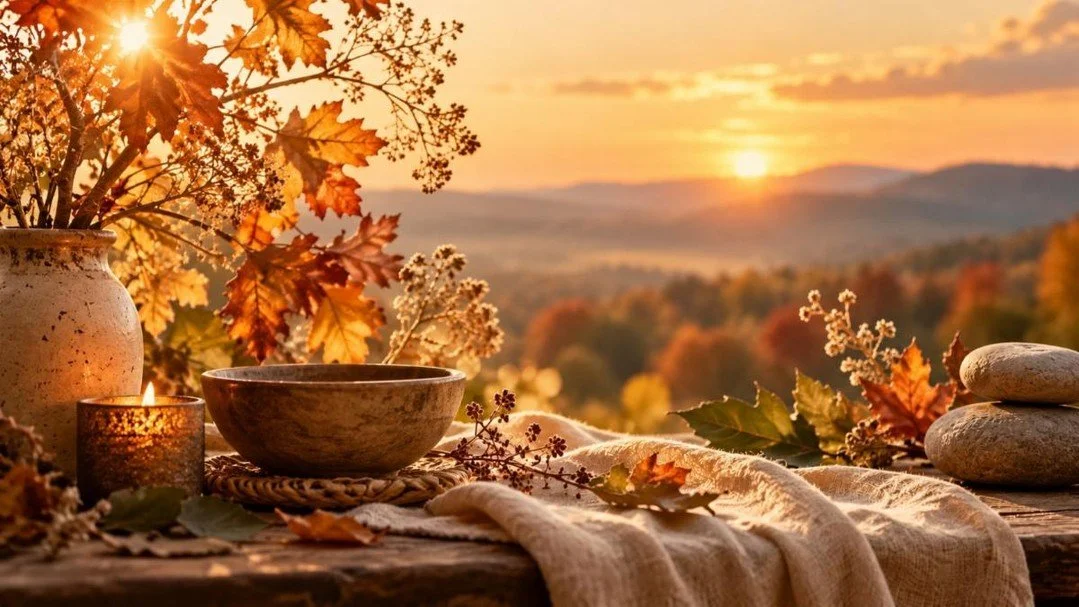 My favorite month of the year has arrived! October is a time of sweet transition, slowing down, and letting go. In honor of welcoming autumn, I am offering the following events this month:

Several of you asked whether Nourished: Yin Yoga &amp; the E