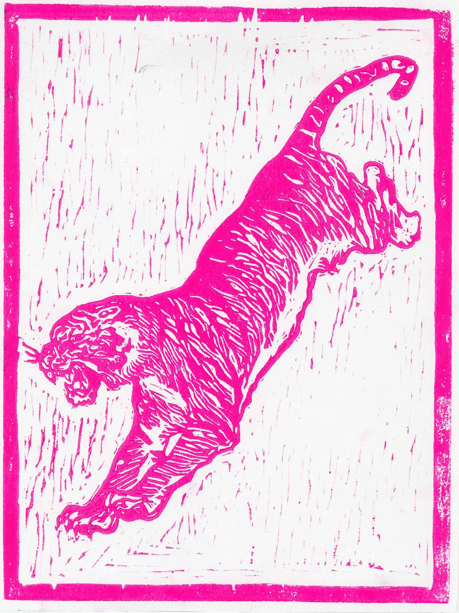 Tiger, Relief, 1 color