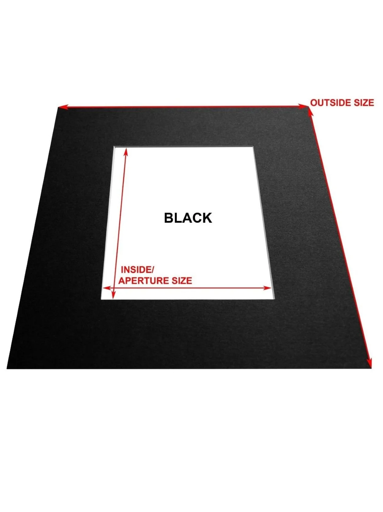 Max Size 16x12" - Photo / Picture Mount - Inches