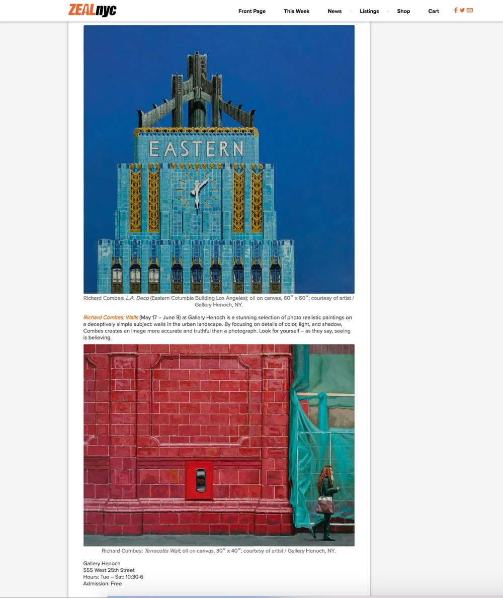 Richard Combes: Walls