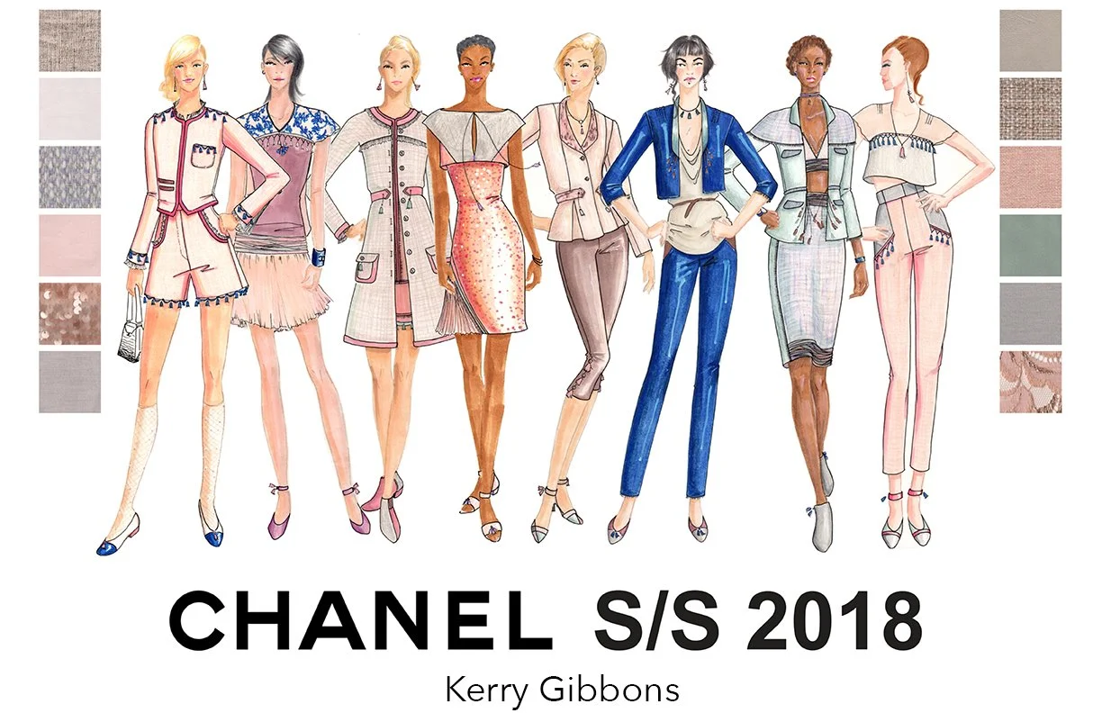 Chanel-Inspired S/S 2018 Collection