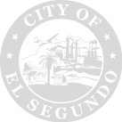 Logo for the city of El Segundo in the shape of a circle official seal.