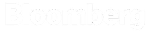 Bloomberg logo in white text on a black background.