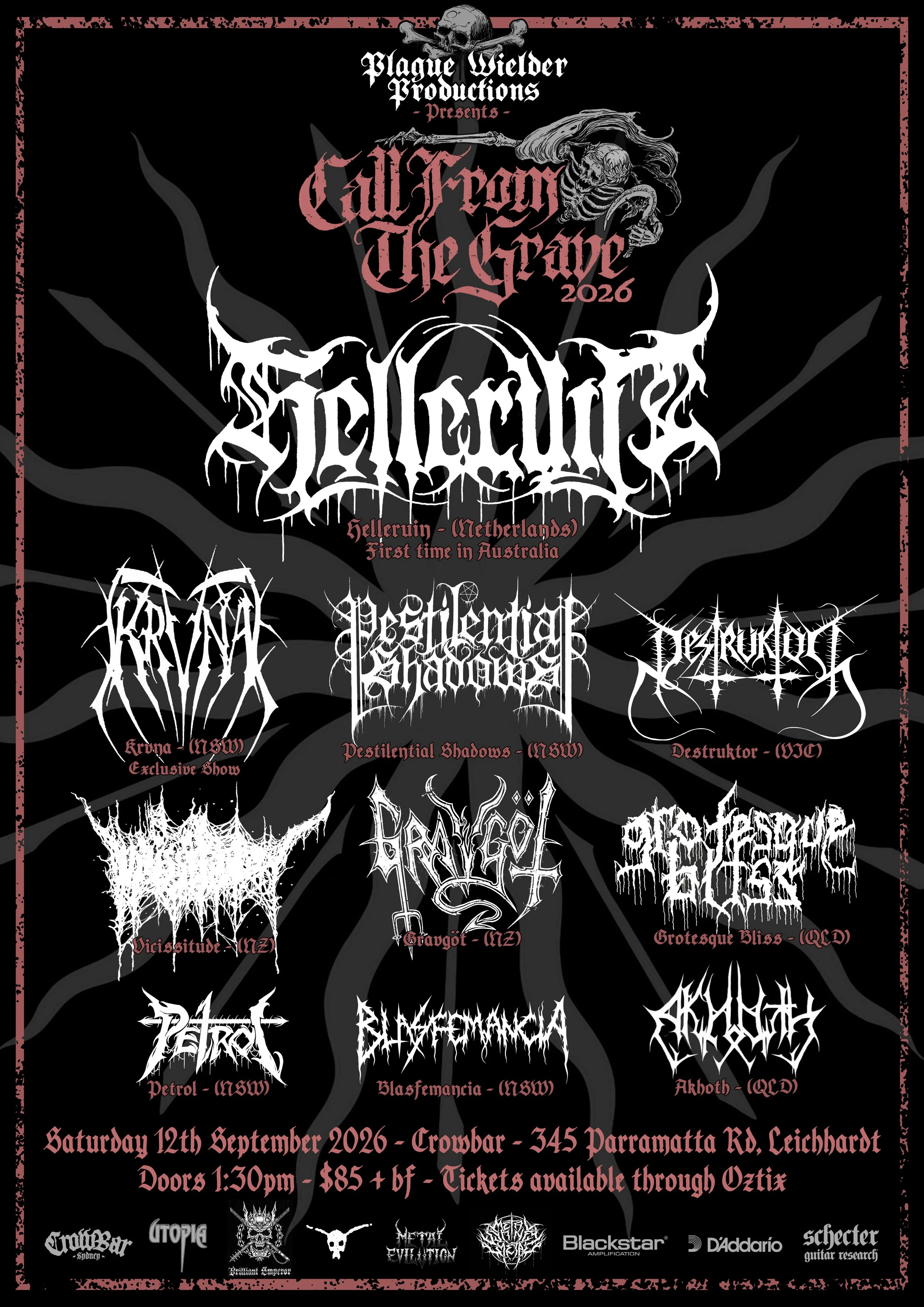 Call From The Grave flyer