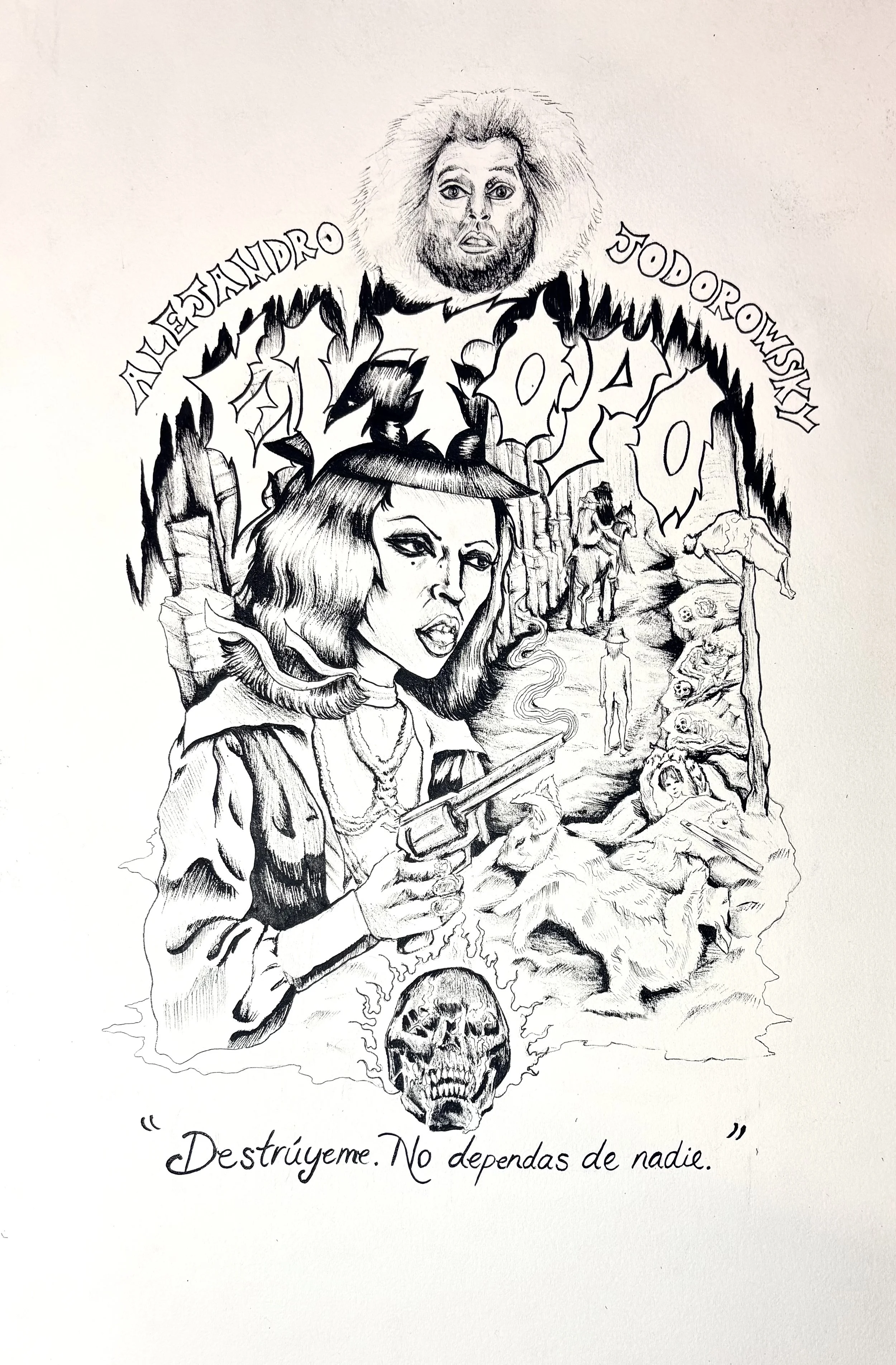 EL TOPO MOVIE POSTER PRINT