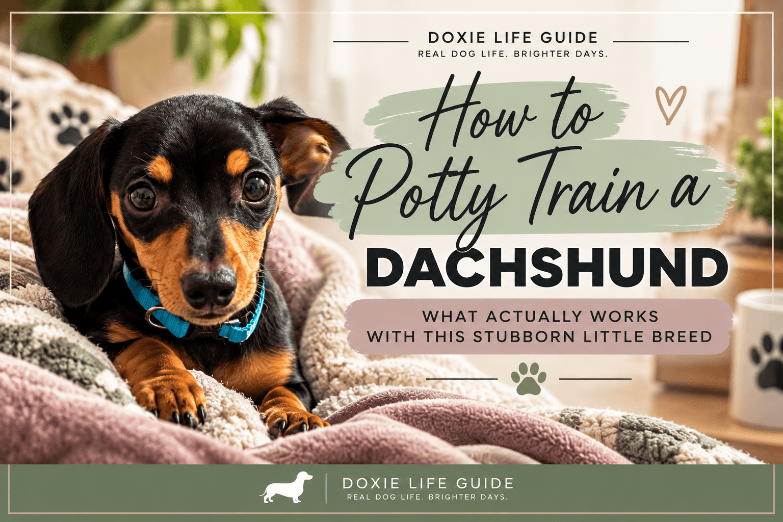 How to Potty Train a Dachshund: What Actually Works With This Stubborn Little Breed