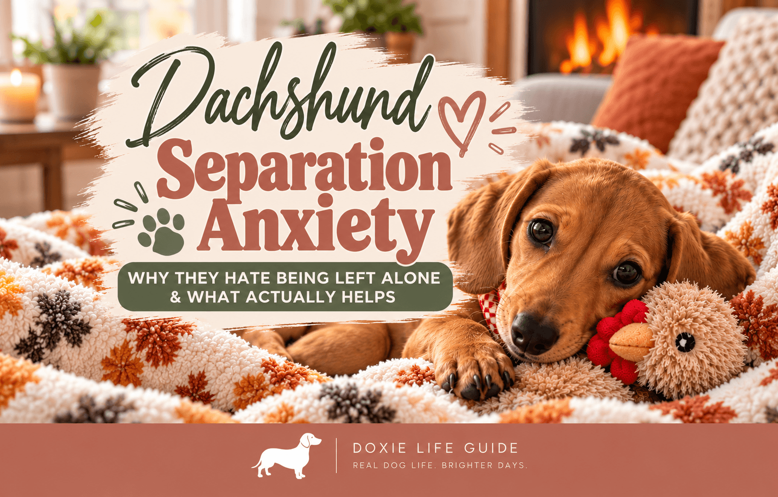 Dachshund Separation Anxiety: Why They Hate Being Left Alone &amp; What Helps