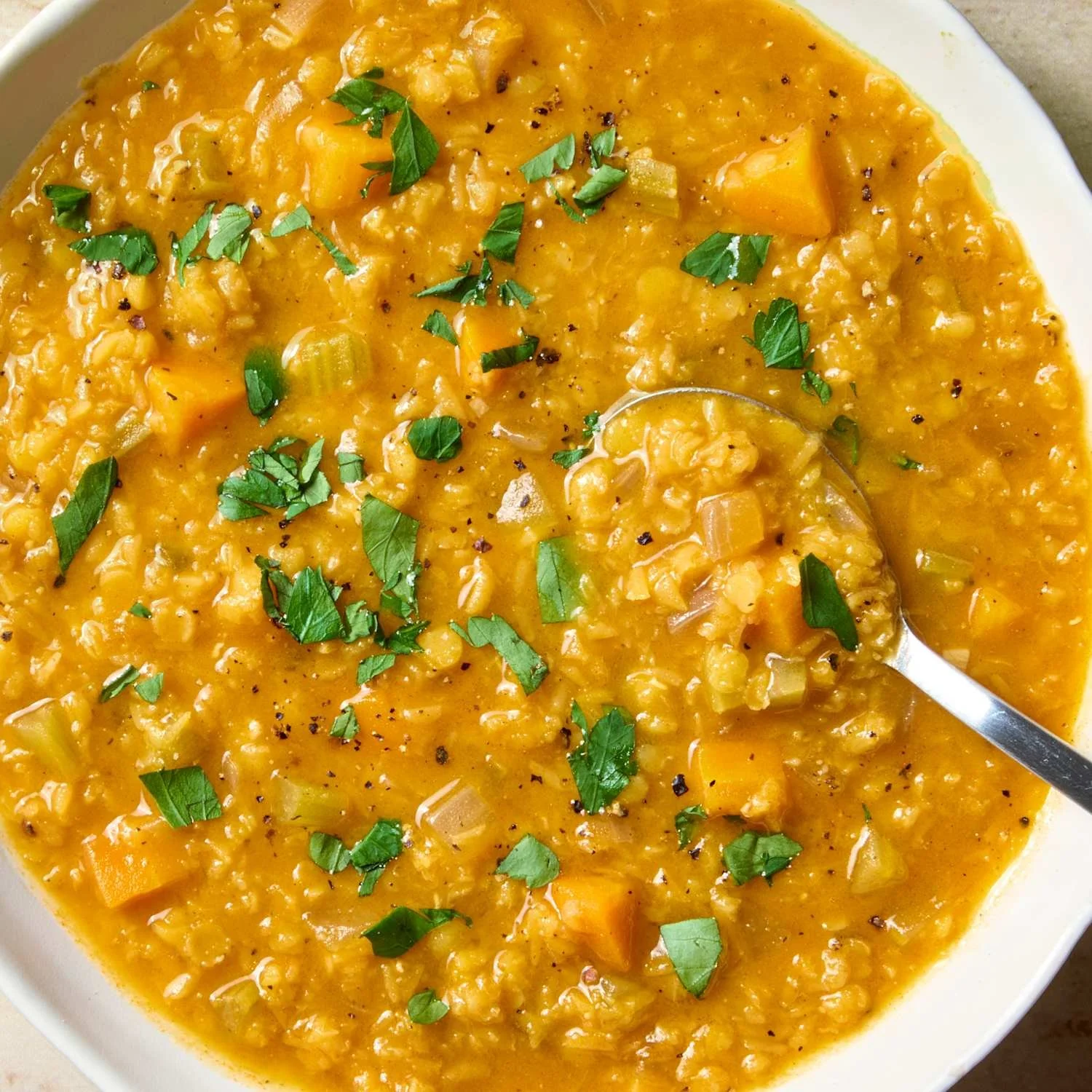 Lentil soup