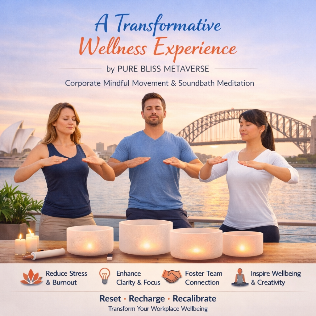 Corporate Mindful Movement & Soundbath Meditation
