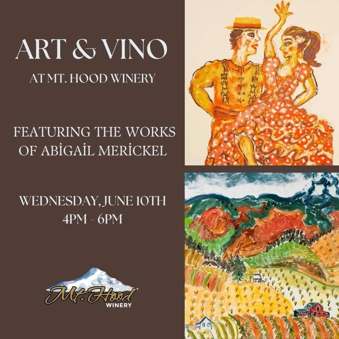 Join us for our Artist Reception from 4&ndash;6pm on Wednesday, June 10th ✨

We&rsquo;re celebrating our resident artist Abigail Merickel, her work will be on display and available for purchase until the end of July. 

Enjoy an open charcuterie sprea