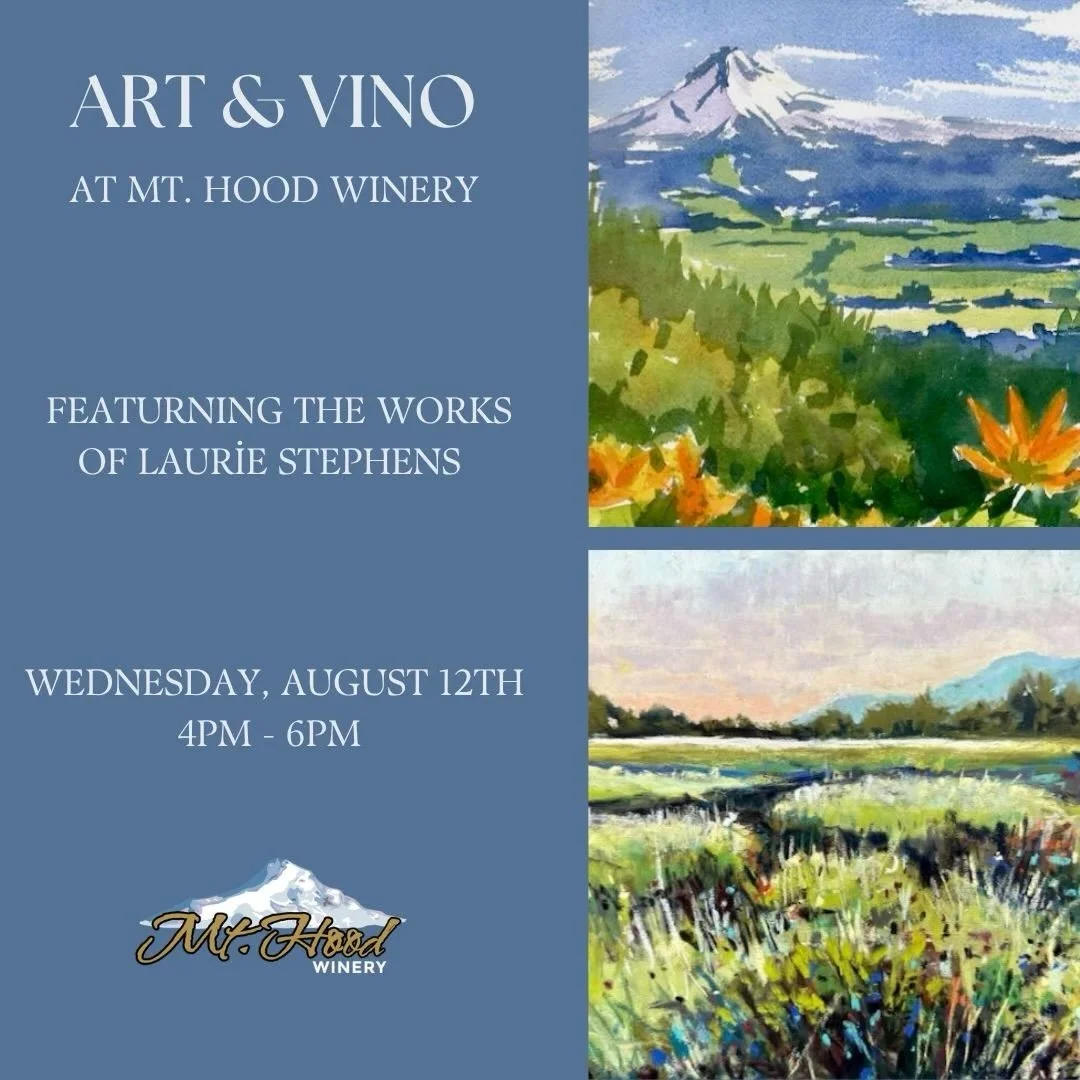 We&rsquo;re excited to introduce another talented artist we&rsquo;ll be featuring during our upcoming Art &amp; Vino Artist Reception &mdash; Laurie Stephens! 🍷🎨

Join us this Wednesday, August 12th from 4&ndash;6 PM to meet Laurie, enjoy a glass o