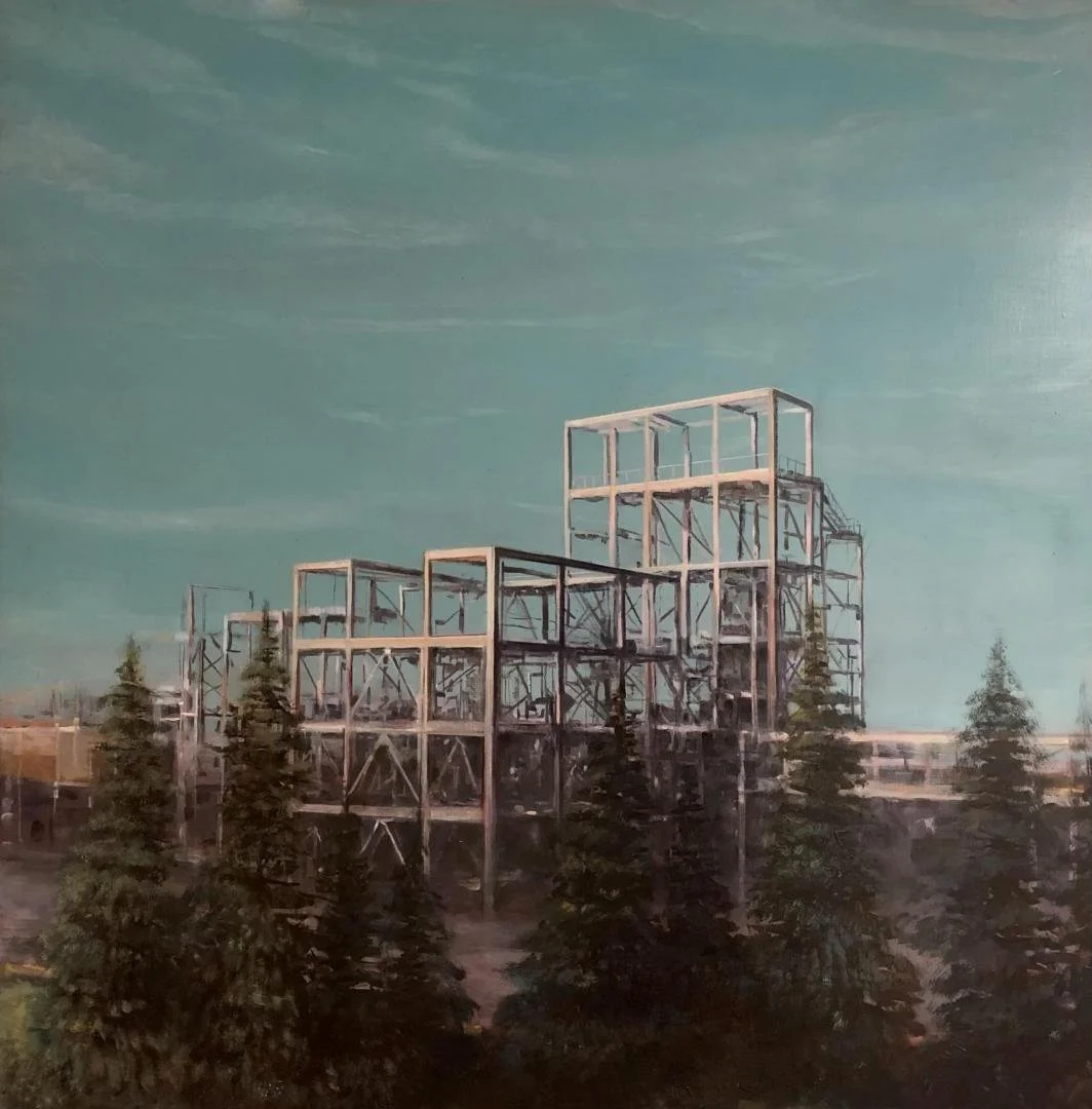 Trevor Young, Temple Dialect
42" x 42"