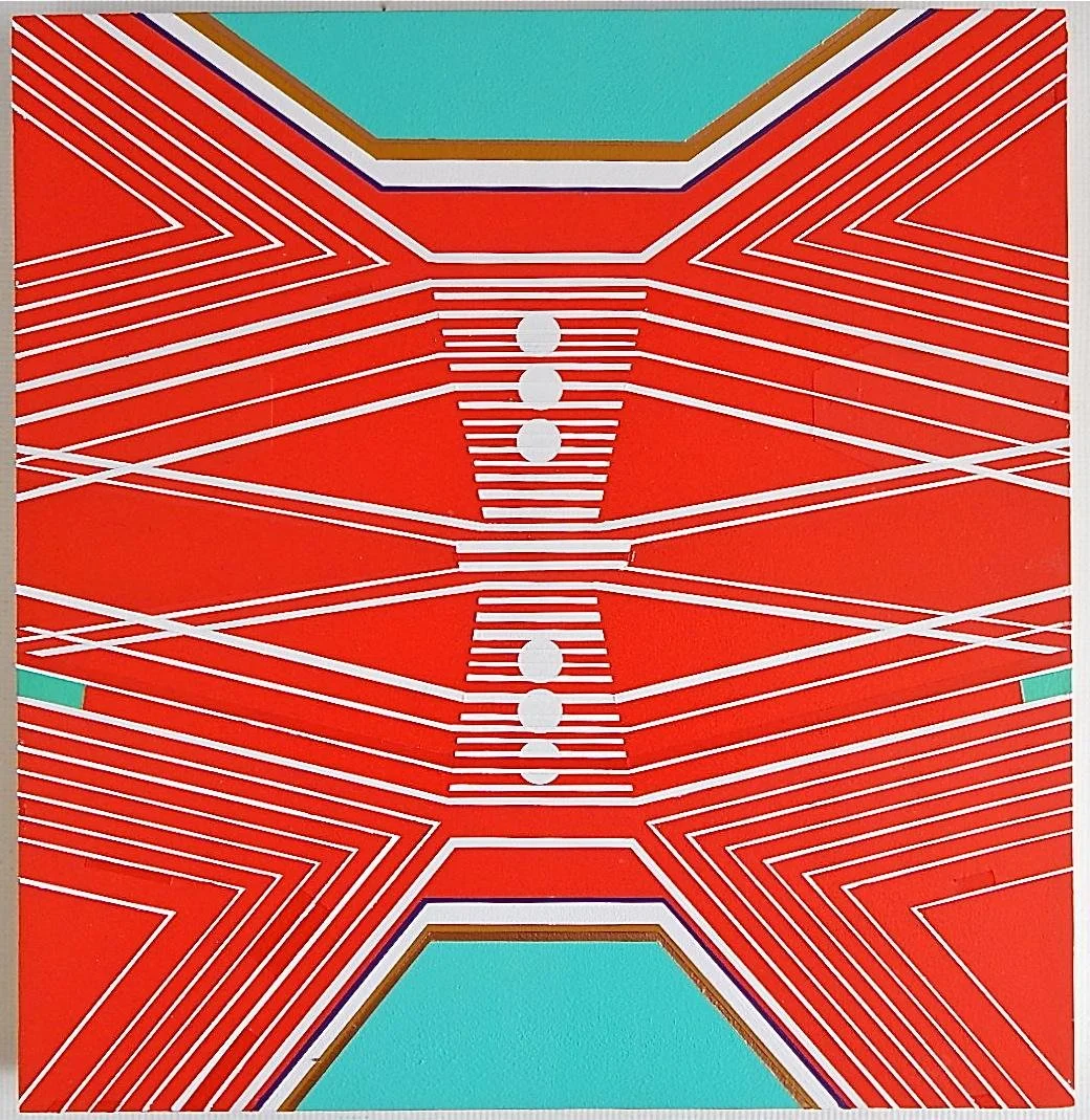 Jason Gubbiotti, RED FIVE,   12 1/8" x 12 5/8"