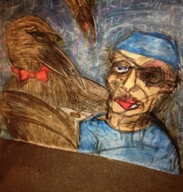 Bill Rock,  Dr. Pirate,  40" x 35.5"