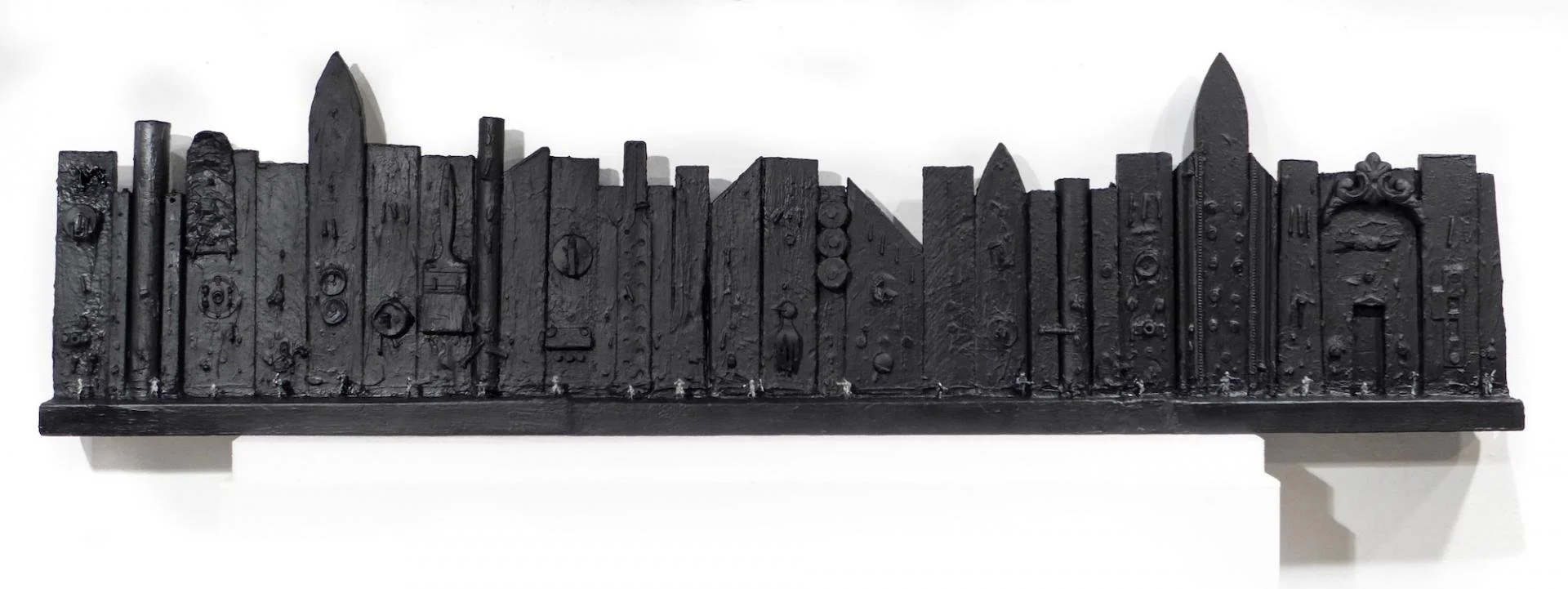 Rex Weil,  Dadaville,  3.5" x 17.5" x 67.5"