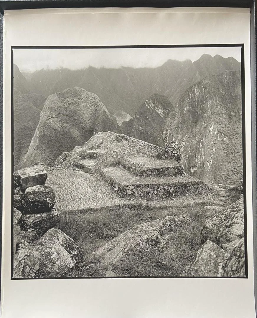 Rosalind Fox Solomon,  Ruins, Machu Picchu, Peru,  15" x 15"