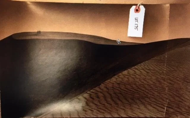 RL Mahon,  Unknown Desert Landscape,  16.5" x 10.5"