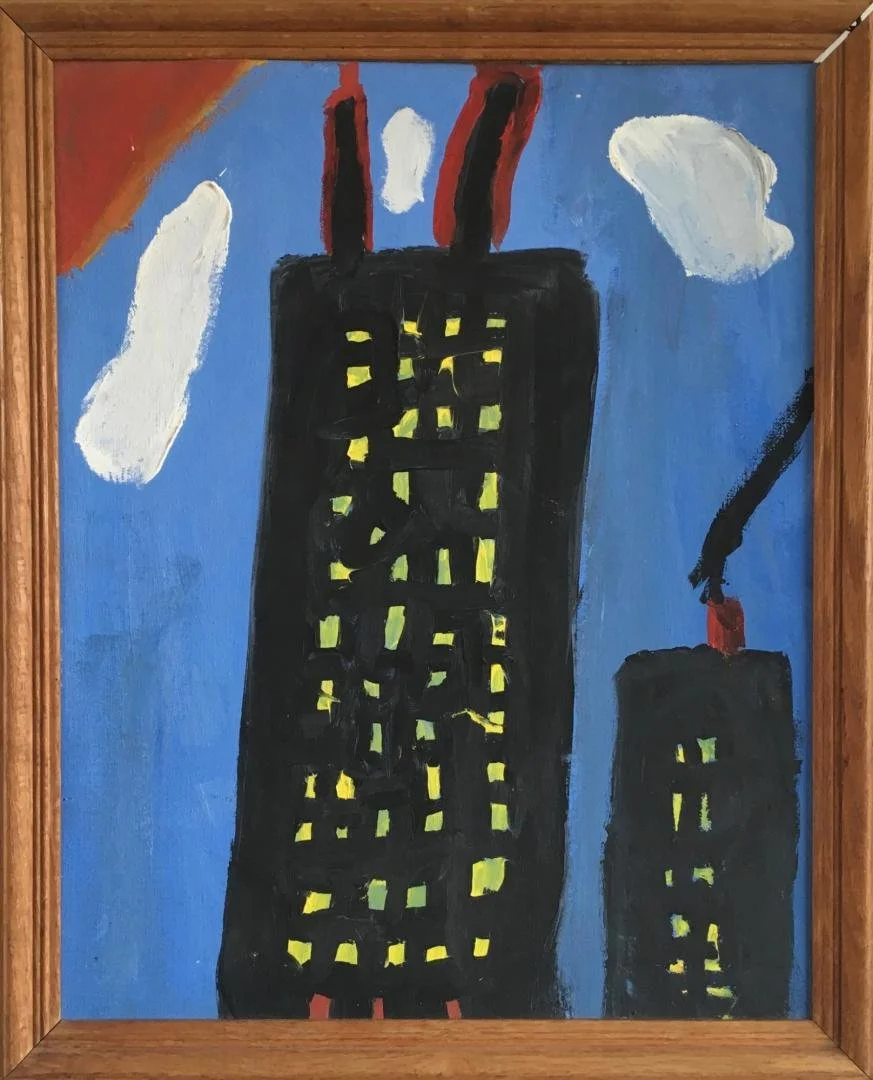 Paul Mahon_flaming towers.jpg