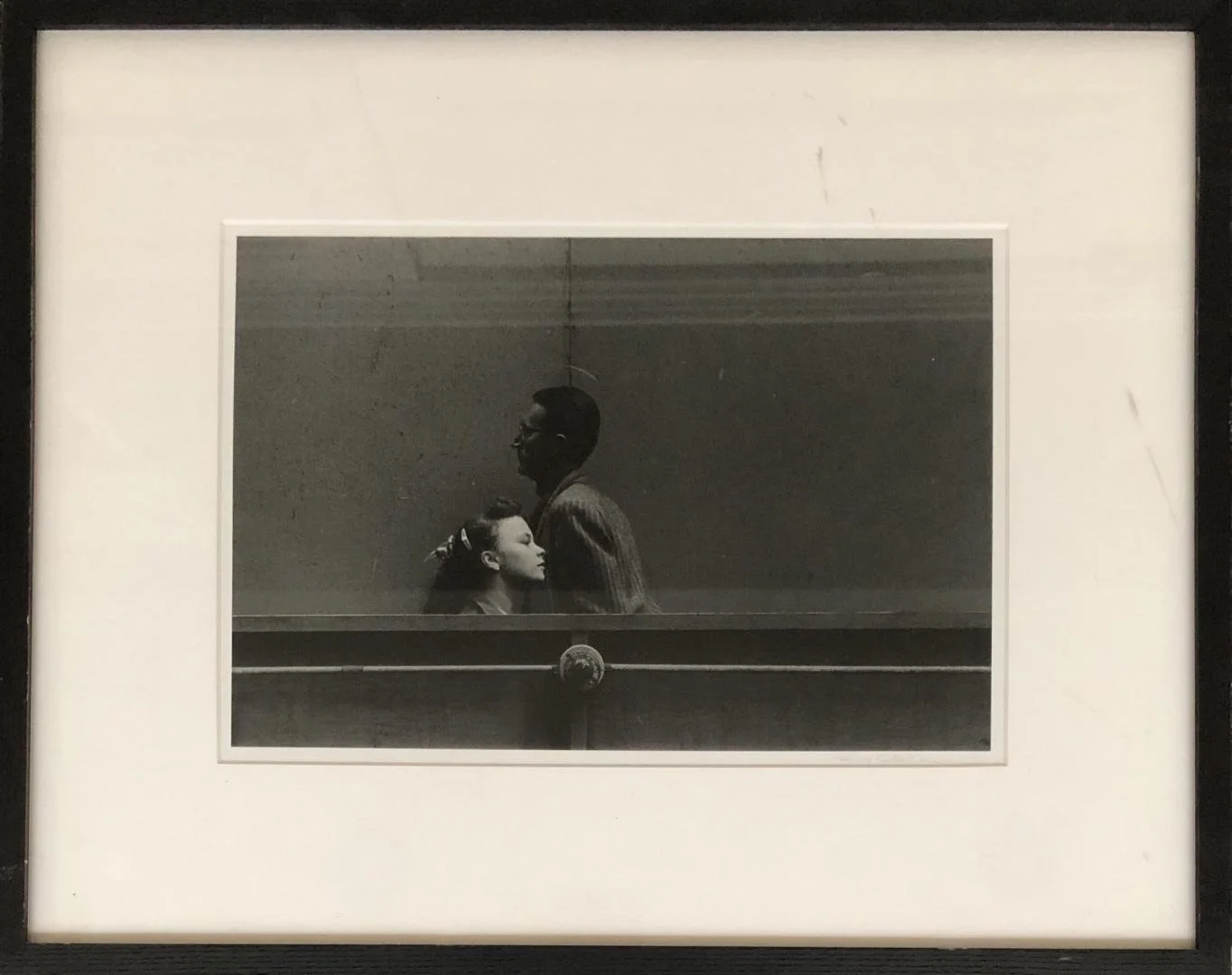 Harry Callahan,  Chicago, 1960,  8" x 12", frame 15" x 18 3/4"