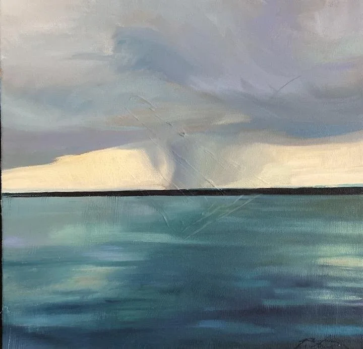 unknown,  Ocean painting,  16x16?