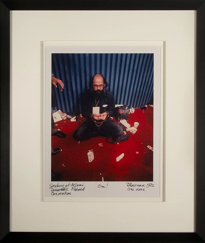 Tommy Noonan,  Ginsberg at Miami Democratic National Convention,  19" x 16.25"