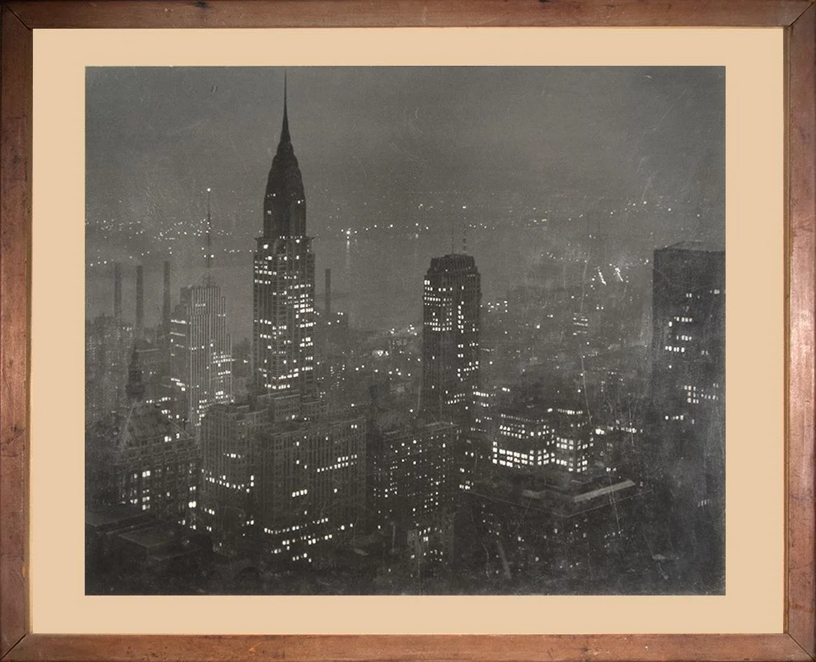 R.L. Mahon,  Dusk Over Manhattan,  21" x 17"