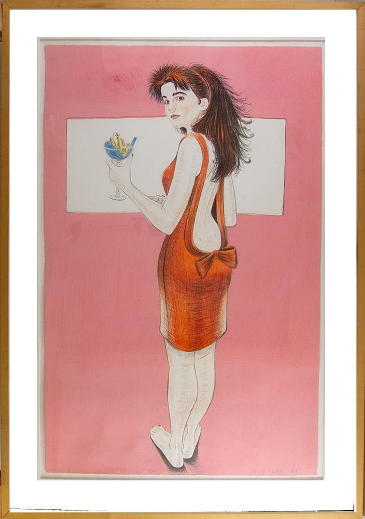 Mussoff,  Cocktail Glass,  33.5" x 48"
