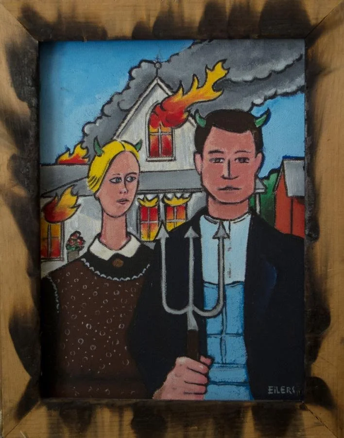 Eilers,   American Devils,  11" x 14"