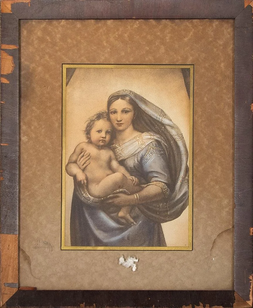 unknown,   Untitled / Madonna and Child,  13.5" x 16.5"