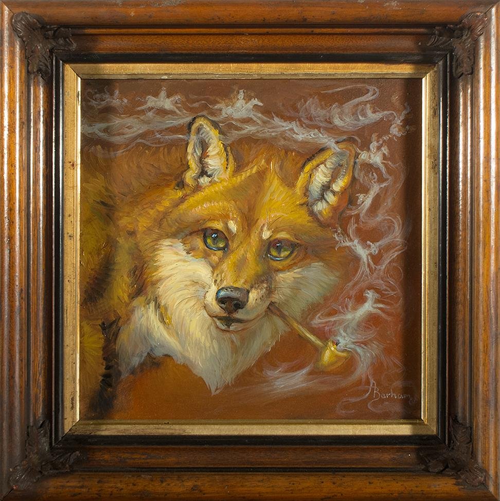 Anthony Barban,  
Smoking The Hunt
12" x 12"
