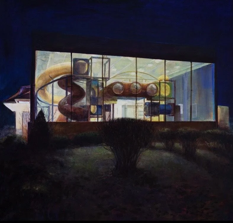 Trevor Young,   Gymnasium 
40" x 44"