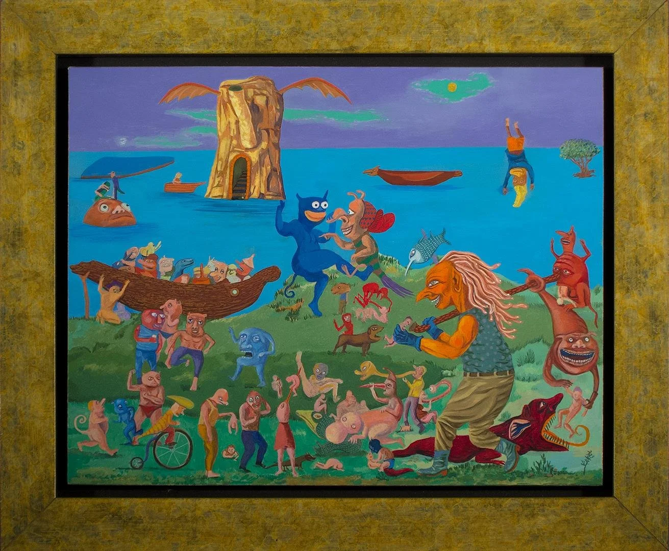 Bart Johnson,   Dies Irae,  17.5" x 14.5"