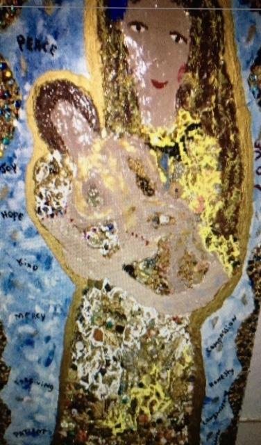 Proctor,  Motherhood of Love,  36" x 80"