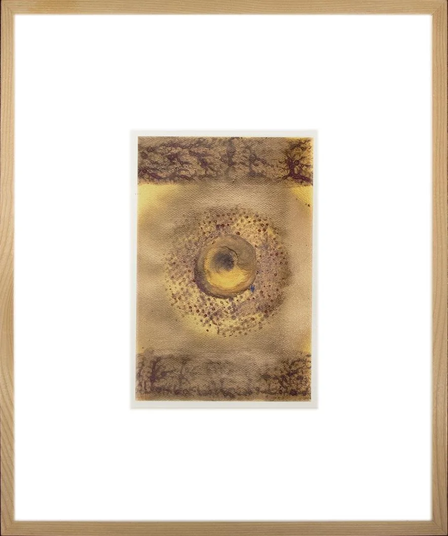 Edwards Drake,   (tan circle),  19" x 22.5"