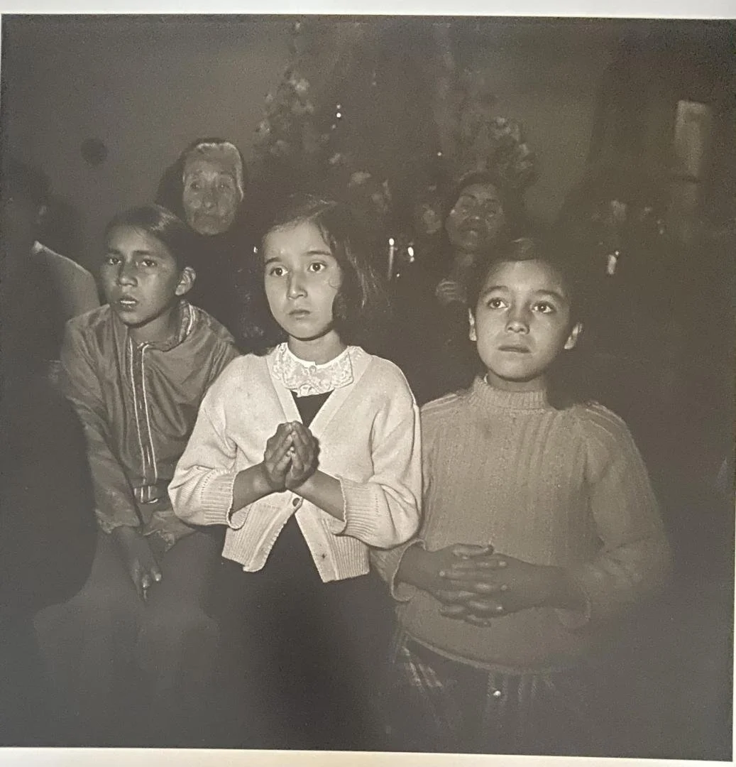 Rosalind Fox Solomon,  Inside the Church, Huari, Ancash, Peru,  15" x 15"
