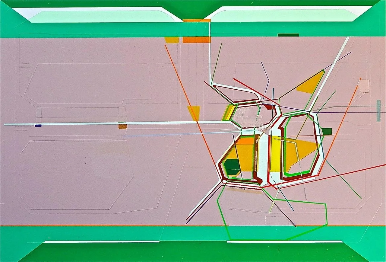 Jason Gubbiotti, Bow to the Other VF,  15 3/4" x 22 3/4"