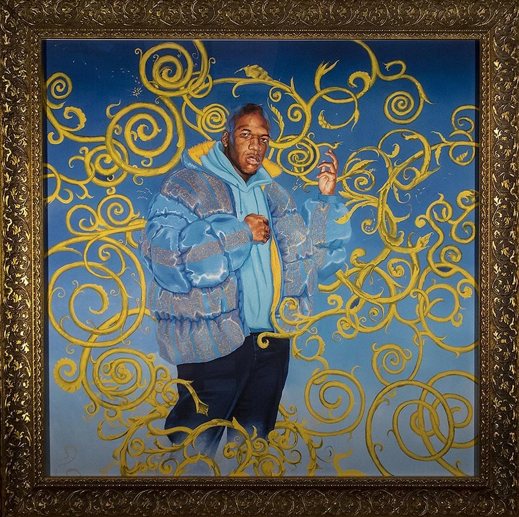 Kehinde Wiley,  Passing/Posing, Edition 25/35,  29.5" x 29.5"