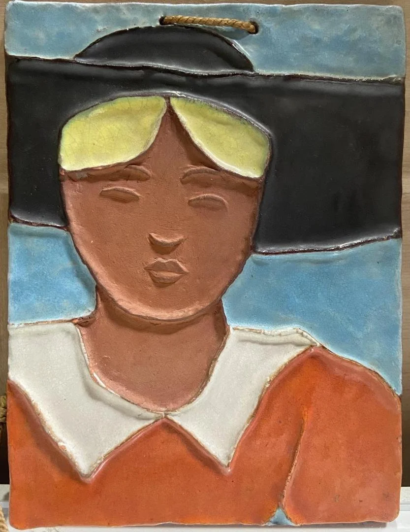unknown,  Lady Clay Tile,  5.5" x 7.5"