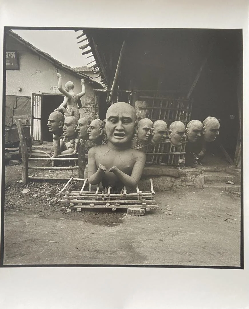 Rosalind Fox Solomon,  Ravana, Demon King, Calcutta, India,  15" x 15"