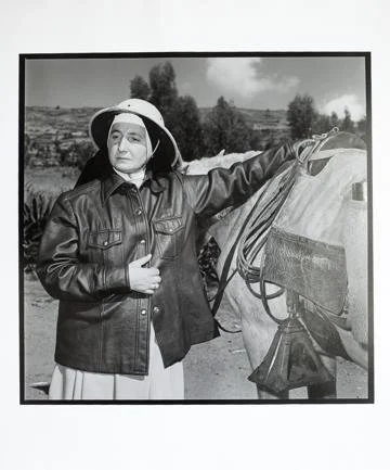 Rosalind Fox Solomon,  Mahon 730 "Madre Rosa Cedro. Ancash, Peru. 1981" from Women: Matter and Spirit,  16" x 16"