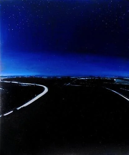 Trevor Young, Origin of All Roads,  68" x 52"