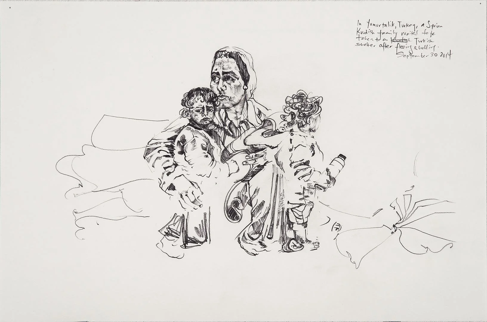 Rachel Fabiarz,  Syria,  22" x 16" (framed)