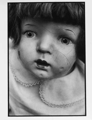 Rosalind Fox Solomon,  Doll Series First Mondays, Scottsboro, Alabama, 1972 (Mahon 701),  16" x 16"