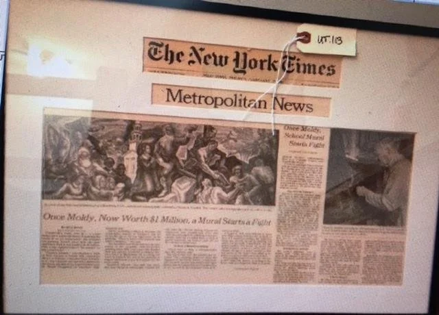NY Times Article,   NY Times Article,  20.25" x 15.25"