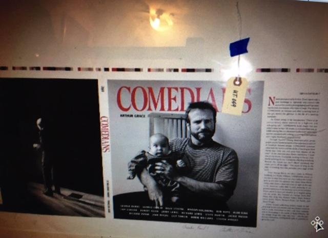 Thomasson-Grant,   Arthur Grace, "Comedians" book jacket,  25.5" x 37.25"