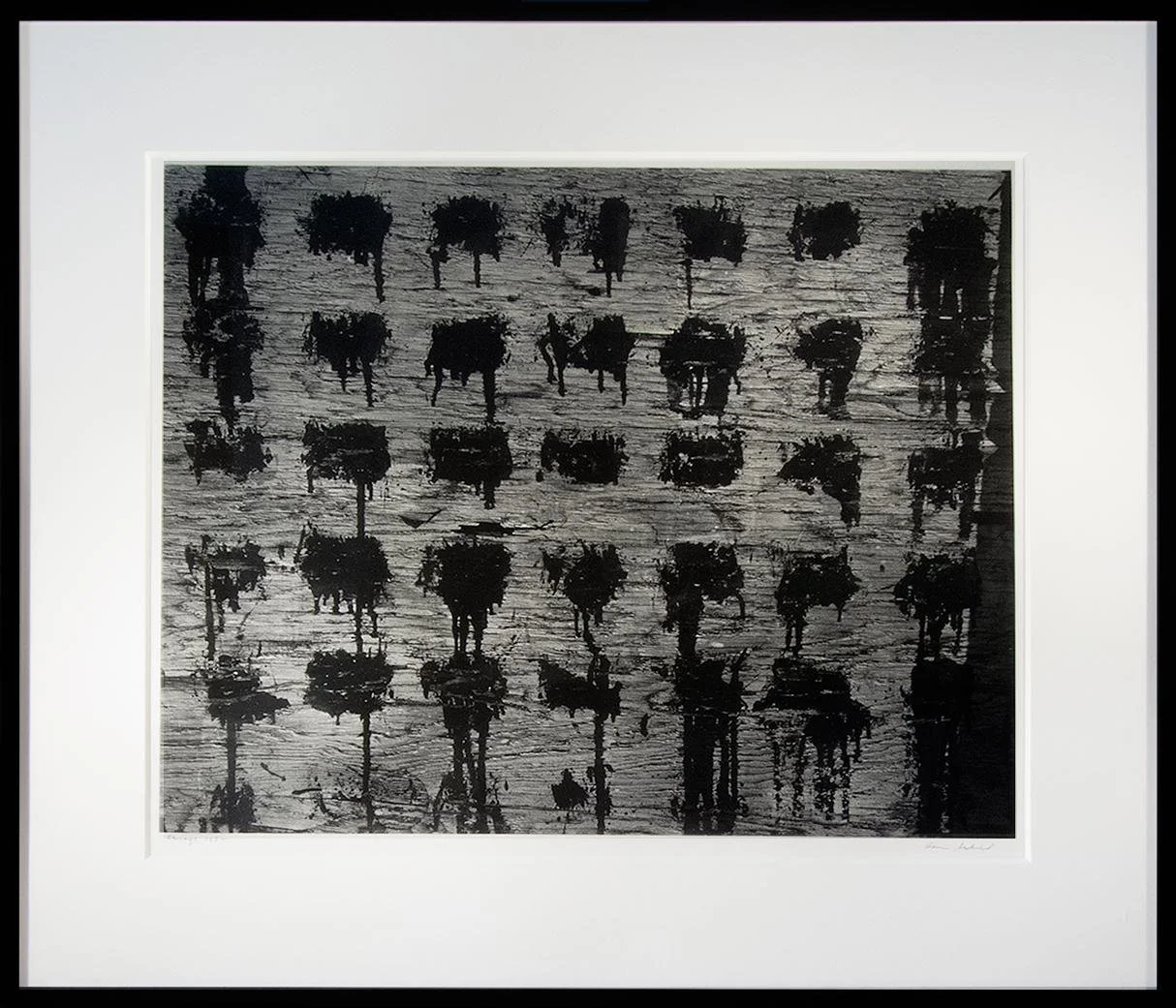 Aaron Siskind,  Chicago 1952,  30.75" x 26"